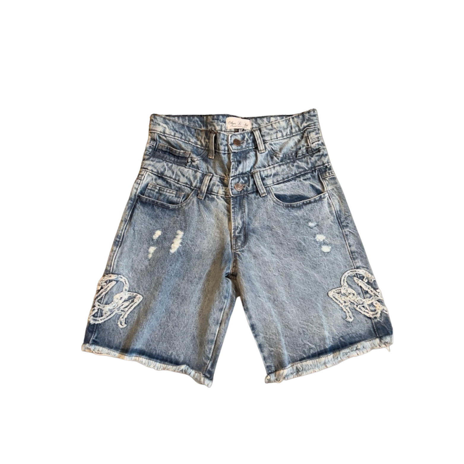 BLUE VINTAGE JORTS